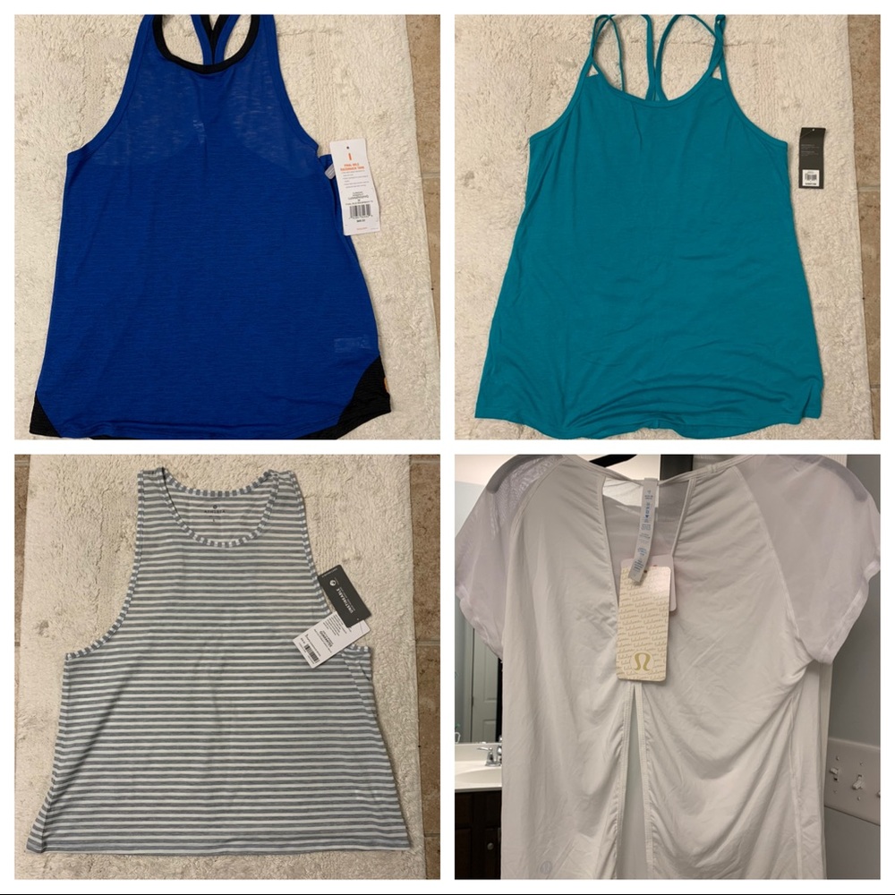 NWT Sports tank lot lululemon Athleta Lucy